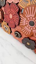 Load image into Gallery viewer, Coach 1941 Dinky With Tea Roses in Melon - Crossbody Shoulder Bag Floral Flowers Tolled Leather Appliqué- Coach 38197