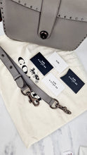 Load image into Gallery viewer, Coach 1941 Page 27 With Border Rivets in Heather Grey Pebble Leather - Coach 31929