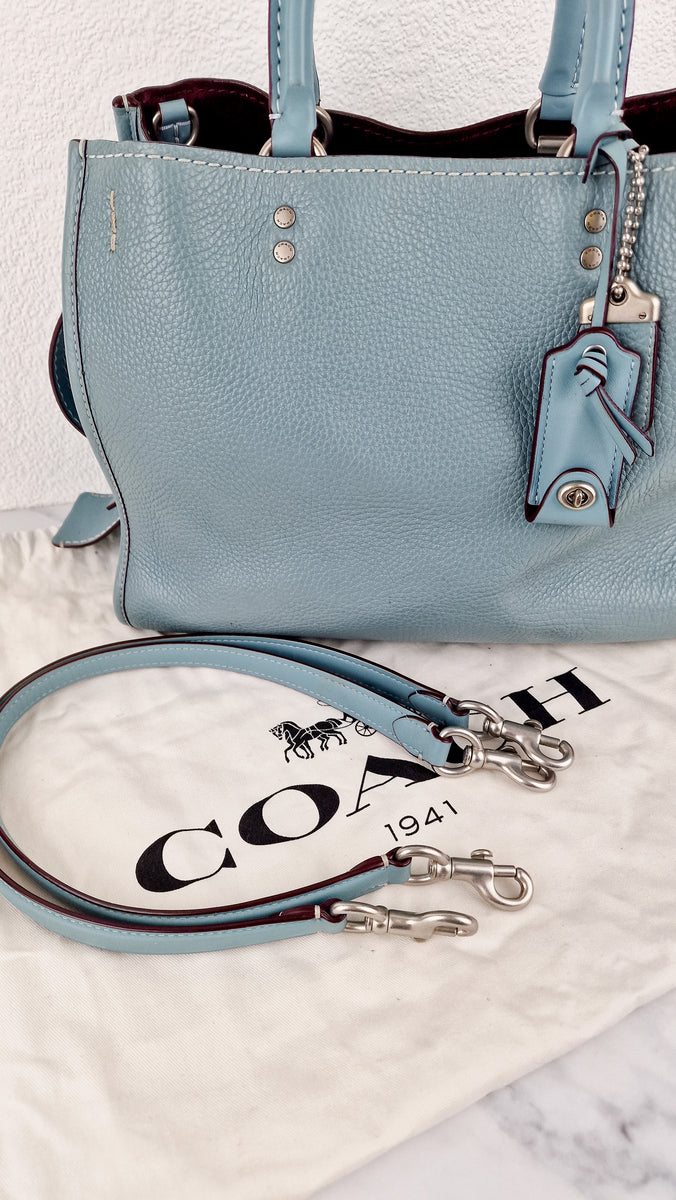 Deals COACH 1941 STEEL BLUE NICKEL HANGTAG MINT