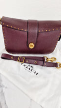 Load image into Gallery viewer, Coach 1941 Page 27 With Border Rivets in Oxblood Brown Pebble Leather - Coach 31929