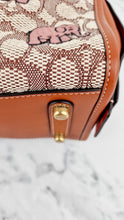 Load image into Gallery viewer, Coach Rogue 25 Signature Textile Jacquard with Embroidered Pink Elephants 1941 Handbag Coach C6165