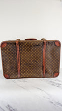 Load image into Gallery viewer, Louis Vuitton Monogram Suitcases Vintage Luggage Set CELEBRITY OWNED Travel Set