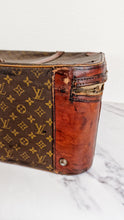 Load image into Gallery viewer, Louis Vuitton Monogram Suitcases Vintage Luggage Set CELEBRITY OWNED Travel Set