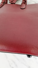Load image into Gallery viewer, Coach 1941 Dakotah Satchel in Burgundy Red Smooth Leather - Handbag Crossbody Bag - Coach 59132
