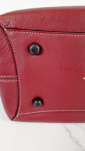 Load image into Gallery viewer, Coach 1941 Dakotah Satchel in Burgundy Red Smooth Leather - Handbag Crossbody Bag - Coach 59132
