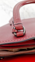 Load image into Gallery viewer, Coach 1941 Dakotah Satchel in Burgundy Red Smooth Leather - Handbag Crossbody Bag - Coach 59132