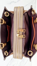 Load image into Gallery viewer, Coach x Jean-Michel Basquiat Rogue 25 Pez Dispenser Dinosaur Bag in Elm Leather & Suede - Handbag Crosbody Shoulder Bag in Taupe Beechwood - Coach 6889