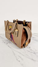 Load image into Gallery viewer, Coach x Jean-Michel Basquiat Rogue 25 Pez Dispenser Dinosaur Bag in Elm Leather & Suede - Handbag Crosbody Shoulder Bag in Taupe Beechwood - Coach 6889