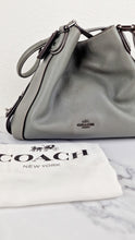 Load image into Gallery viewer, Coach Edie 31 Shoulder Bag in Grey Pebble Leather - Handbag Coach 57125