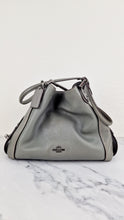 Load image into Gallery viewer, Coach Edie 31 Shoulder Bag in Grey Pebble Leather - Handbag Coach 57125