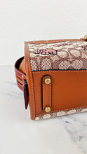 Load image into Gallery viewer, Coach Rogue 25 Signature Textile Jacquard with Embroidered Pink Elephants 1941 Handbag - Coach C6165