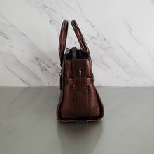 Load image into Gallery viewer, Coach Swagger 27 Bronze 34816 Handbag Metallic
