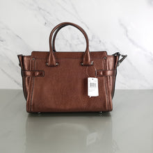 Load image into Gallery viewer, Coach Swagger 27 Bronze 34816 Handbag Metallic
