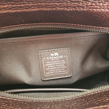 Load image into Gallery viewer, Coach Swagger 27 in Metallic Brown Bronze Pebble Leather Handbag
