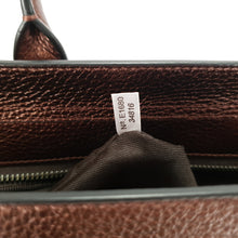 Load image into Gallery viewer, Coach Swagger 27 in Metallic Brown Bronze Pebble Leather Handbag