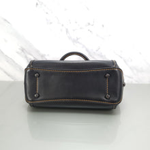 Load image into Gallery viewer, Coach Drifter Tophandle Crossbody Bag with Pearl Prairie Rivets in Black Mixed Leathers & Suede - SAMPLE BAG