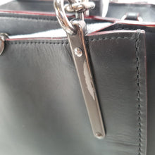 Load image into Gallery viewer, Rare Coach Dreamer in Black Smooth Leather With Genuine Snakeskin Patchwork Detail