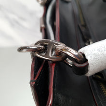 Load image into Gallery viewer, Rare Coach Dreamer in Black Smooth Leather With Genuine Snakeskin Patchwork Detail