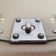 Load image into Gallery viewer, 57659 Coach drifter fatigue brown top handle western rivets