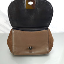Load image into Gallery viewer, 57659 Coach drifter fatigue brown top handle western rivets