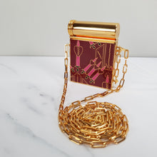 Load image into Gallery viewer, Valentino Garavani Loveblades Minaudiere Compact Mirror with Lipstick Holder