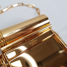 Load image into Gallery viewer, Valentino Garavani Loveblades Minaudiere Compact Mirror with Lipstick Holder