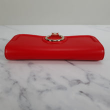 Load image into Gallery viewer, Versace DV One Wallet in Red Nappa Leather with Medusa Clasp - Clutch Purse