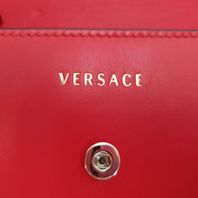 Load image into Gallery viewer, Versace DV One Wallet in Red Nappa Leather with Medusa Clasp - Clutch Purse