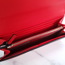 Load image into Gallery viewer, Versace DV One Wallet in Red Nappa Leather with Medusa Clasp - Clutch Purse