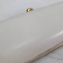 Load image into Gallery viewer, Alexander McQueen Twin Skull Box Clutch Two Tone Black and White Leather Handbag 300791 000926