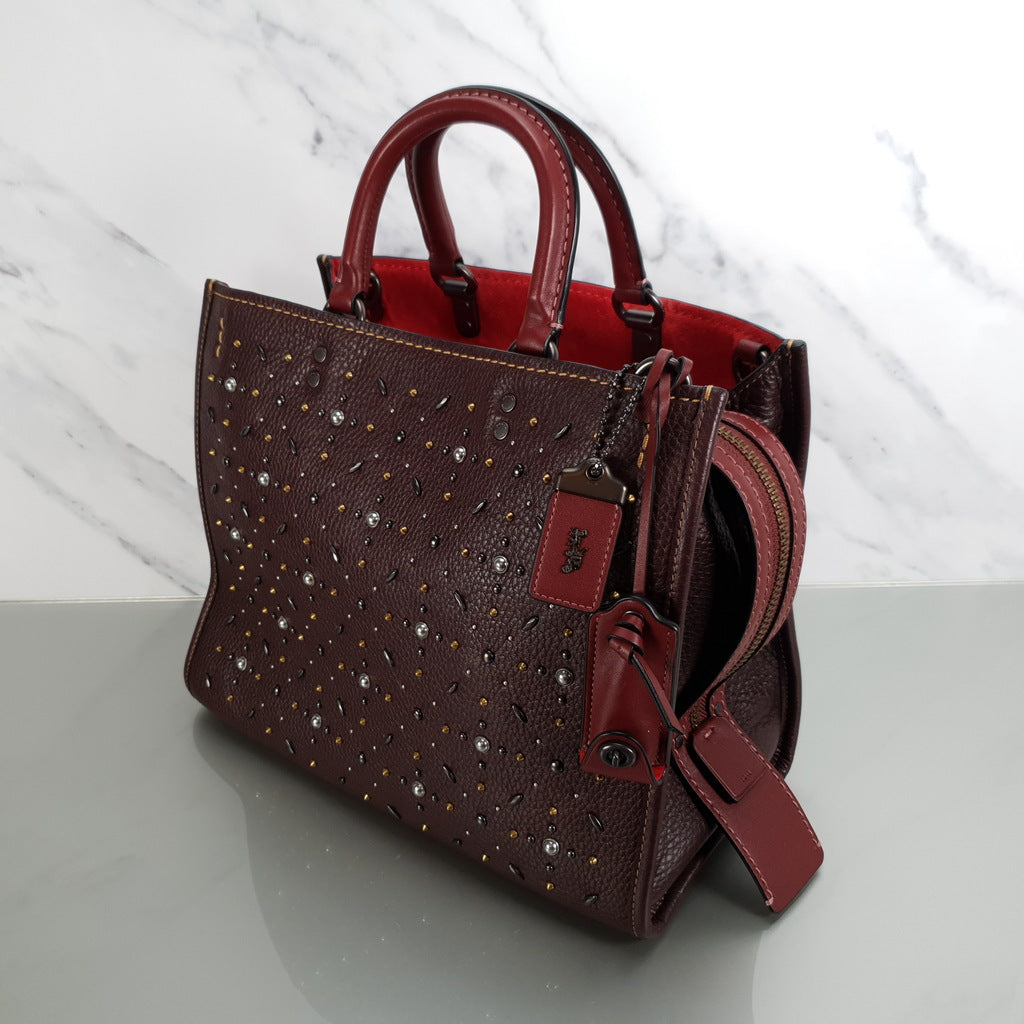 Coach prairie clearance oxblood