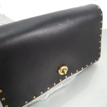 Load image into Gallery viewer, Coach 30455 Dinky Border Rivets Colorblock Genuine Snakeskin Crossbody bag
