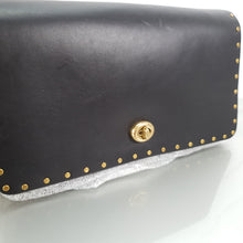Load image into Gallery viewer, Coach 30455 Dinky Border Rivets Colorblock Genuine Snakeskin Crossbody bag