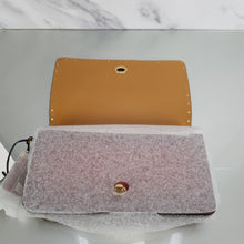 Load image into Gallery viewer, Coach 30455 Dinky Border Rivets Colorblock Genuine Snakeskin Crossbody bag