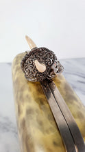 Load image into Gallery viewer, Alexander McQueen Viking Skull Box Clutch Wristlet - Style 246975 000926
