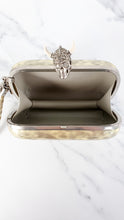 Load image into Gallery viewer, Alexander McQueen Viking Skull Box Clutch Wristlet - Style 246975 000926