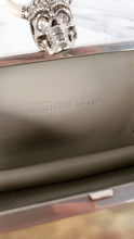 Load image into Gallery viewer, Alexander McQueen Viking Skull Box Clutch Wristlet - Style 246975 000926