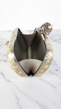 Load image into Gallery viewer, Alexander McQueen Viking Skull Box Clutch Wristlet - Style 246975 000926