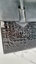 Load image into Gallery viewer, Versace Vanitas Baroque Quilted Black Handbag in Nappa & Patent Leather - Shoulder Bag Crossbody Bag