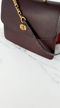 Load image into Gallery viewer, Coach Parker Tophandle Carryall in Oxblood Burgundy Colorblock with Snakeskin Details - Handbag Crossbody Bag Coach 73969