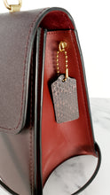 Load image into Gallery viewer, Coach Parker Tophandle Carryall in Oxblood Burgundy Colorblock with Snakeskin Details - Handbag Crossbody Bag Coach 73969