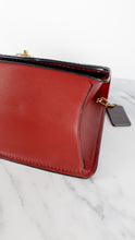 Load image into Gallery viewer, Coach Parker Tophandle Carryall in Oxblood Burgundy Colorblock with Snakeskin Details - Handbag Crossbody Bag Coach 73969