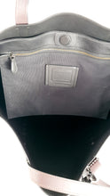 Load image into Gallery viewer, Coach Tote 34 in Black and Brown Leather with Whipstitch & Tassle Detail - Bag Handbag Coach 37084