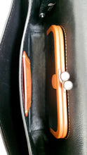 Load image into Gallery viewer, Coach 1941 Dinky Crossbody Bag With Colorblock Links in Black, Yellow, Green & Saddle - Coach 86831