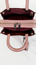 Load image into Gallery viewer, Coach 1941 Rogue 25 in Dusty Rose Pink Quilted Studded Chevron Nappa Leather - Shoulder Bag Handbag - Coach 22797