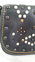 Load image into Gallery viewer, Coach 1941 Saddle 17 Bag with Western Rivets in Black - Crossbody Flap Bag - Coach F56564