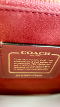 Load image into Gallery viewer, Coach Parker 32 Tophandle Carryall in Oxblood Burgundy Colorblock with Snakeskin Details & C Chain- Handbag Exotic Crossbody Bag Coach 73969