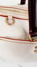 Load image into Gallery viewer, Coach 1941 Rogue Satchel in Chalk with Honey Suede - Barrel Bag Coach 86857