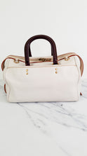 Load image into Gallery viewer, Coach 1941 Rogue Satchel in Chalk with Honey Suede - Barrel Bag Coach 86857