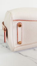 Load image into Gallery viewer, Coach 1941 Rogue Satchel in Chalk with Honey Suede - Barrel Bag Coach 86857